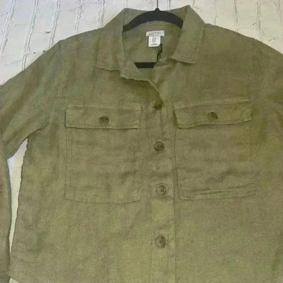 Nicole Miller linen top NWT - Picture 7 of 7